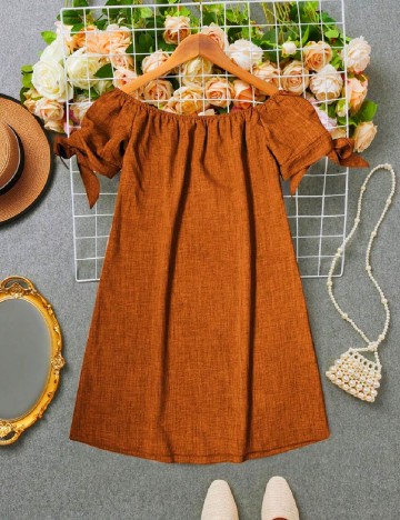 
						Rochie scurta SHEIN, portocaliu