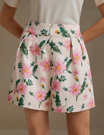 
						Pantaloni scurti Anewsta, floral