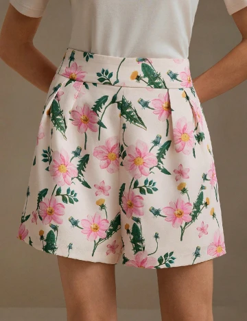 Pantaloni scurti Anewsta, floral