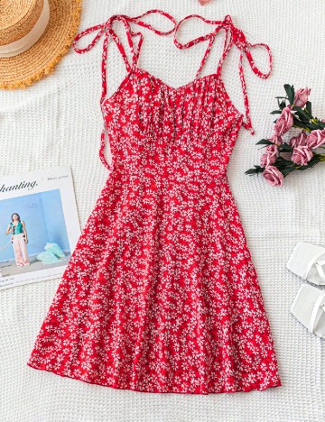 
						Rochie scurta SHEIN, rosu