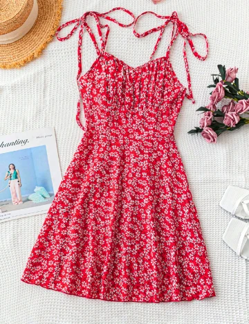 Rochie scurta SHEIN, rosu