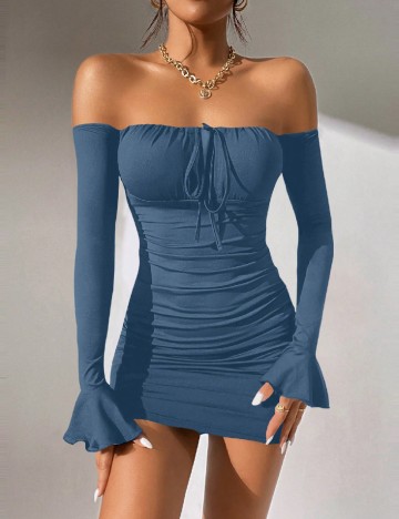 
						Rochie scurta SHEIN, albastru