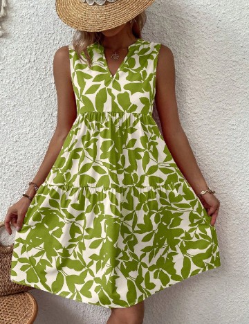
						Rochie scurta SHEIN, verde