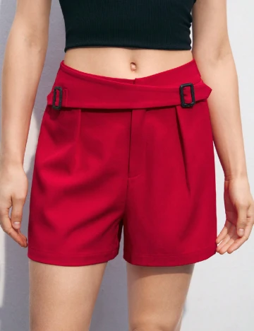Pantaloni scurti SHEIN, rosu