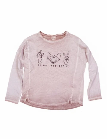 Bluza Zara, roz deschis