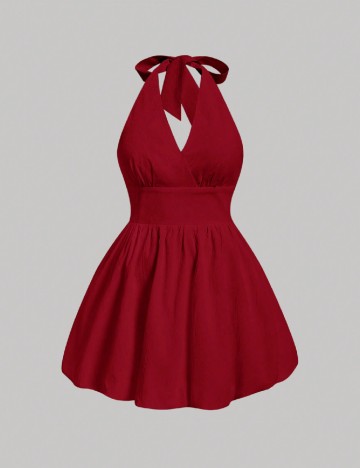 
						Rochie scurta SHEIN CURVE, rosu