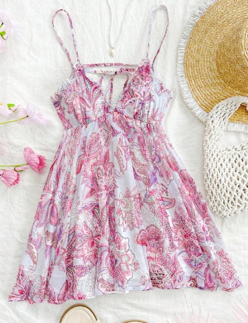 Rochie scurta SHEIN, mix culori