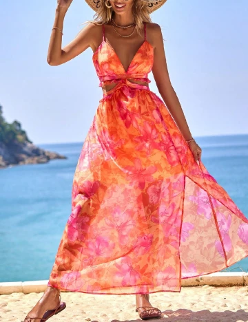 Rochie lunga SHEIN, mix culori