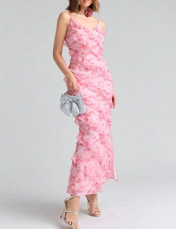 Rochie lunga SHEIN, roz