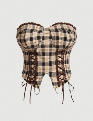 Top SHEIN CURVE, maro