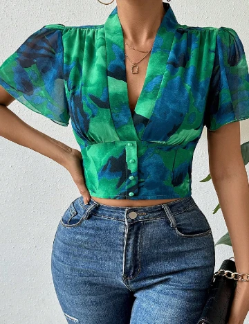 Top SHEIN, mix culori