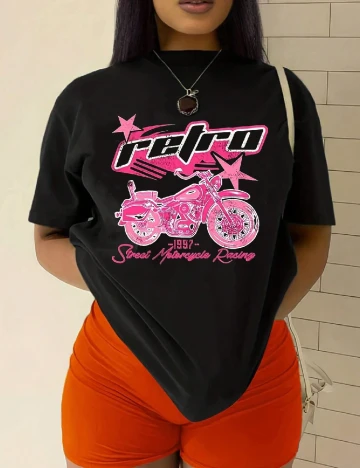 Tricou SHEIN CURVE, negru