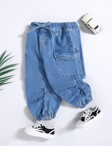 Blugi Shein Kids, albastru