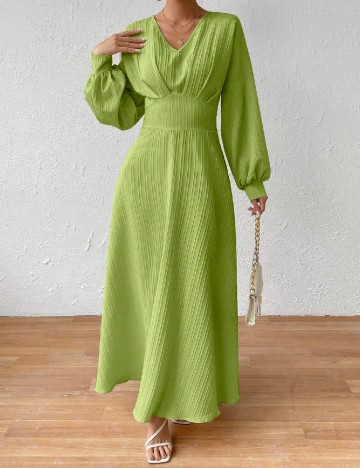 
						Rochie lunga SHEIN, verde