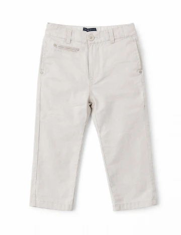 Pantaloni Zara, gri deschis