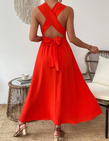 Rochie lunga SHEIN, rosu