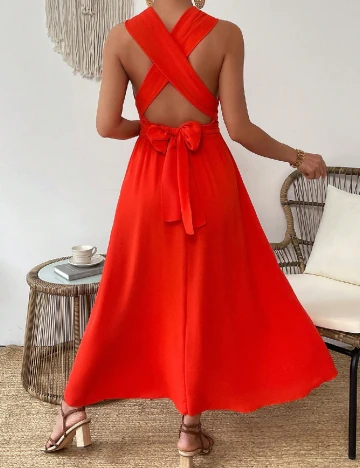 Rochie lunga SHEIN, rosu