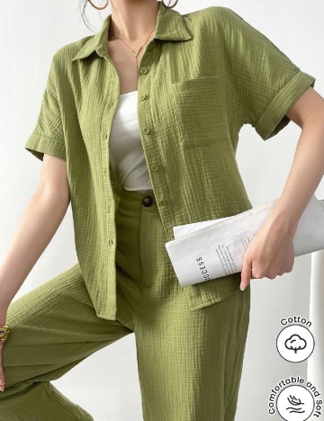 
						Compleu SHEIN, verde