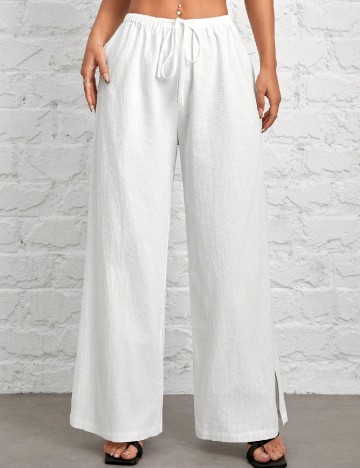 
						Pantaloni SHEIN, alb