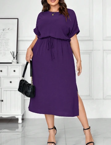 Rochie medie SHEIN CURVE, mov