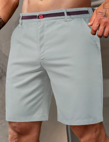 Pantaloni scurti SHEIN, gri