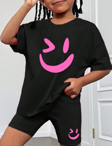 Compleu Shein Kids, negru