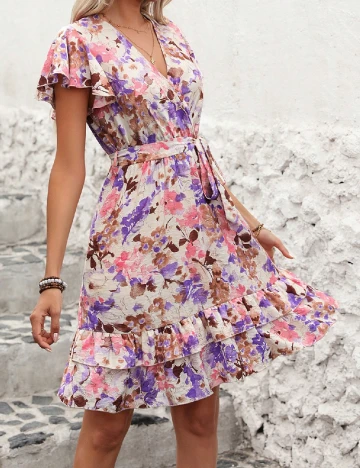 Rochie scurta SHEIN, mix culori