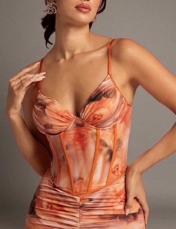 
						Top SHEIN, portocaliu