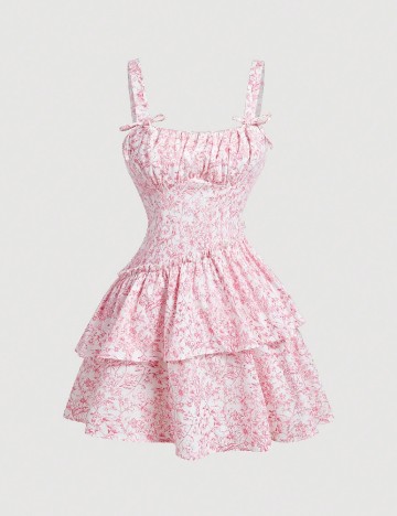 
						Rochie scurta SHEIN CURVE, roz