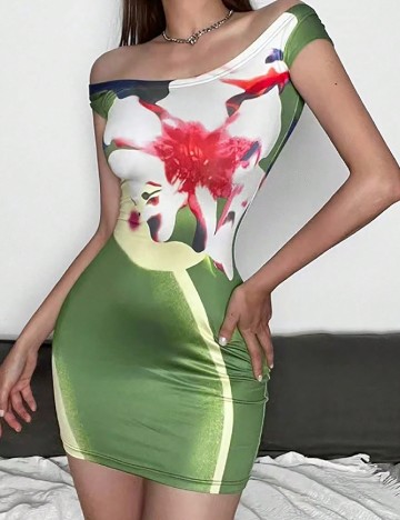 
						Rochie scurta SHEIN, mix culori