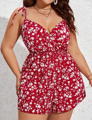 
						Salopeta SHEIN CURVE, rosu