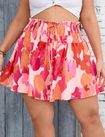 Pantaloni scurti SHEIN CURVE, mix culori