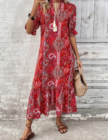 
						Rochie lunga SHEIN, mix culori