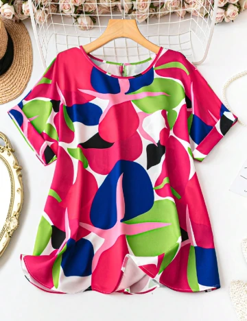 Bluza SHEIN CURVE, mix culori