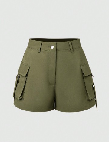 
						Pantaloni scurti SHEIN, verde