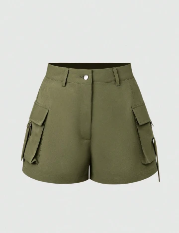 Pantaloni scurti SHEIN, verde