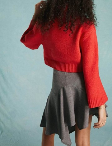 Fusta Miss Selfridge, gri