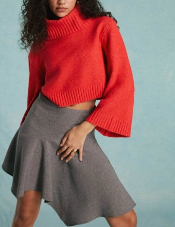 Fusta Miss Selfridge, gri