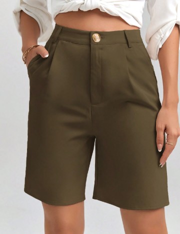 
						Pantaloni scurti SHEIN, kaki