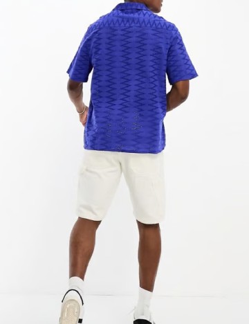 Camasa ASOS, albastru