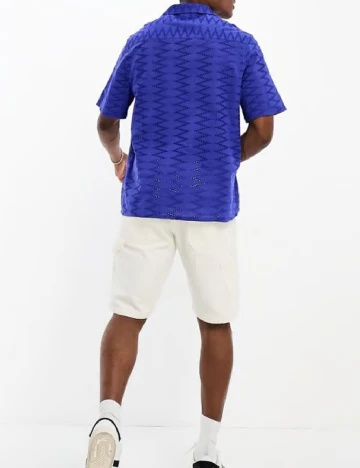 Camasa ASOS, albastru