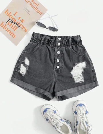 Pantaloni scurti SHEIN, gri