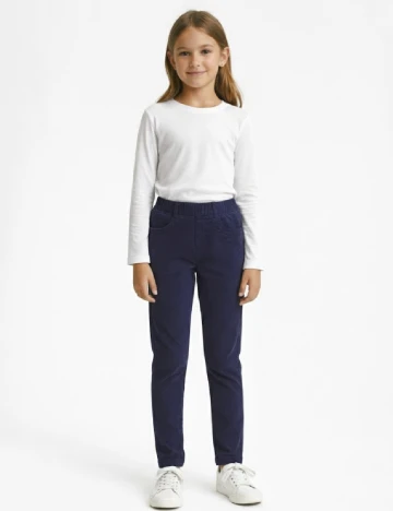 Pantaloni Zara, bleumarin