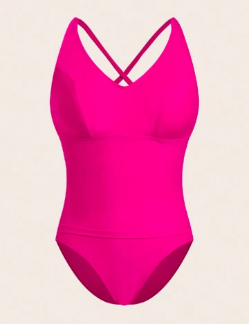 Costum de baie SHEIN, roz