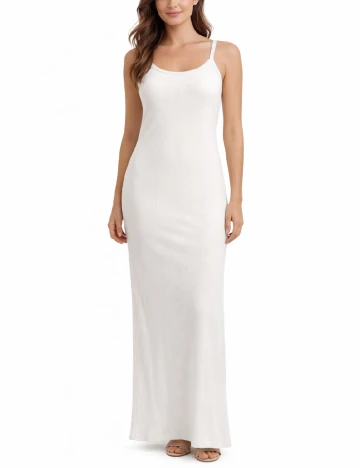 Rochie lunga SHEIN, alb