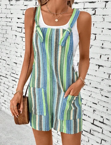 Salopeta SHEIN, mix culori