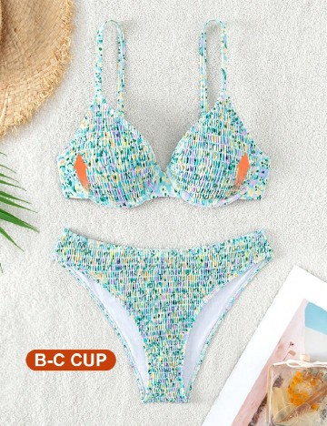 
						Costum de baie SHEIN, mix culori