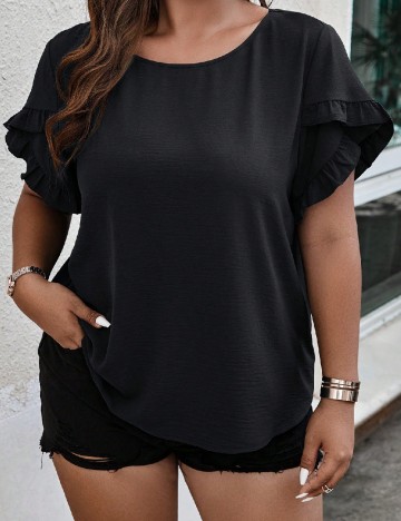 
						Bluza SHEIN CURVE, negru