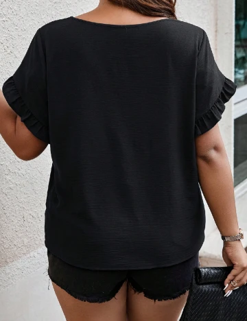 Bluza SHEIN CURVE, negru