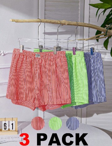 
						Set Pantaloni scurti 3 perechi SHEIN CURVE, mix culori